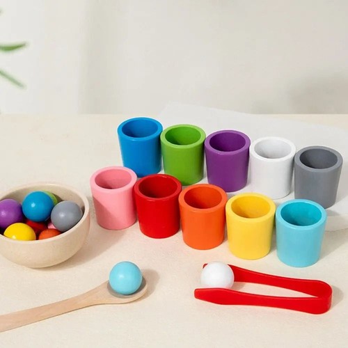 Cognition Games Color Sorter Game Toys Sorting Matching Toys Children Toddler - Picture 4 of 12