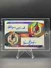 Rhyne Howard Veronica Burton /25 Dual Autograph Colorful Combos 2023 Leaf Vivid