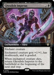 Ghoulish Impetus (Extended Art) - Commander Masters #763