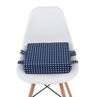 Adjustable Baby Dining Chair Booster Cushion Kids Pad (Blue Stars) Spare