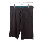SO Juniors Medium Low Rise Bermuda Shorts Brown Cotton Y2K Comfy Soft — photo 1