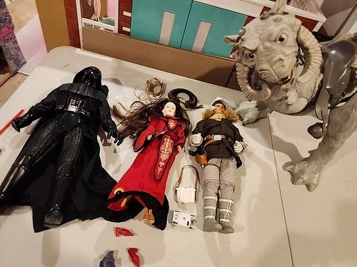 1996 Star Wars 12" Action Figure lot Collector Series by Kenner Darth Vader