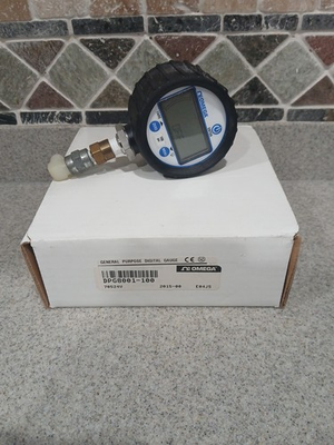 #ad #ad Omega DPG8001 100 Digital Pressure Gauge 100 PSI Great Condition Works Perfect $159.95