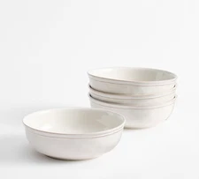 Cambria Stoneware Pasta Bowls - Set of 4