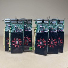 LOT OF 7 DELL Radeon R7 350 4GB GDDR3 Graphics Card N81X7 Low Profile DP DVI GPU