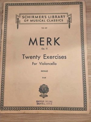 Lot of 12 Vintage Violin & Cello Instruction Books Merk Sevcik Wohlfahrt Klengel