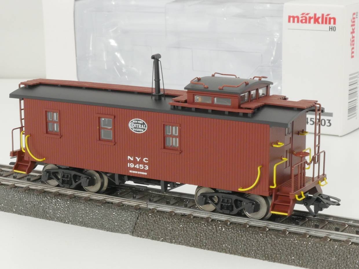 Märklin 45703 NYC Caboose Freight Car H0 New York Central Mint OVP 1707-09-82
