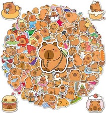 200pcs Capybara Stickers, Cute Vinyl Stickers Laptop Water Bottle
