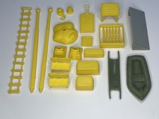 Vintage Marx Navarone Battle Army Playset Accessories with Ramp