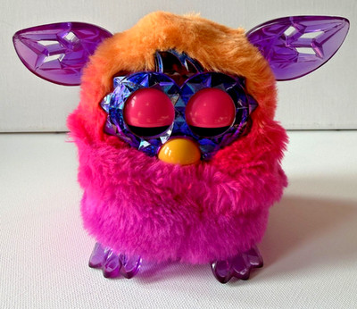 Hasbro Furby Boom Crystal Series orange/pink 2012 - funktionstüchtig ohne Stimme!!