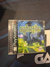 Syphon Filter 1 PlayStation 1 PS1 Black Label Complete Tested Video Game 