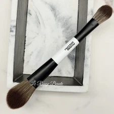 Makeup By Mario F3 Dual-Ended Precision Powder Highlighter Contour Blush Brush