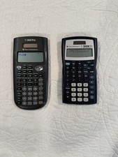 Texas Instruments lot of two TI-30X IIS TI-36X Pro Scientific Calculators