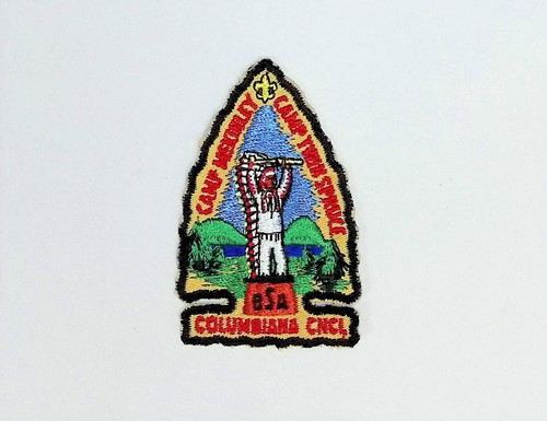 Camp Akela Boy Scout Camp Patch Columbiana Council BSA