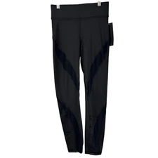 Michi Women’s Black Workout Leggings Sz Small – High-Rise Spandex Fitness Pants