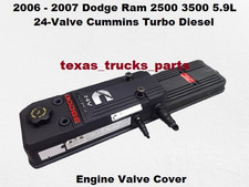 53040529ae 06 07 Dodge Ram 2500 5.9l 24v Turbo Cummins Engine Valve Cover Oem