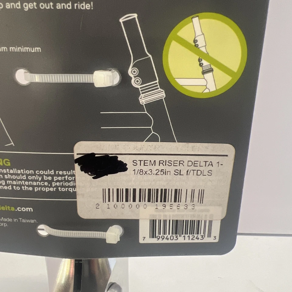 DELTA STEM RISER DELTA 1-1/8x3.25in SL f/TDLS - Image 4 of 4