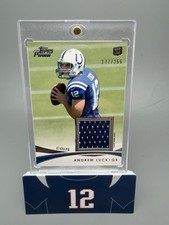 Andrew Luck 2012 Topps Prime Rookie Relics 177/266 Card #PR-AL. rookie card picture
