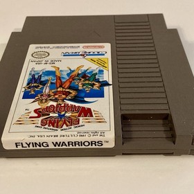 Flying Warriors (NES) - Cartridge only - Tested and Working