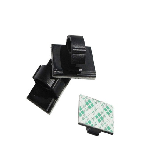 50Pcs Stick on Cable Clips Sticky Home Wire Holders Management Electric Straps . - 第 10/11 張圖片