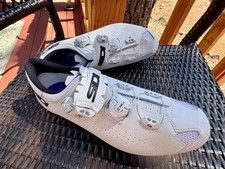 Sidi Genius 11 Women's Cycling Shoes white EU 44 US 10.5-11 Very good condition!