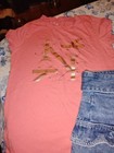 Justice Jean Medium Skirt & SmallPink Top Pre-owned Good Condition  — photo 3