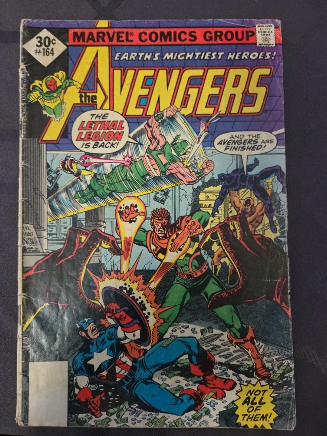 The Avengers #164 30 Cent Variant (Marvel Comics October 1977)
