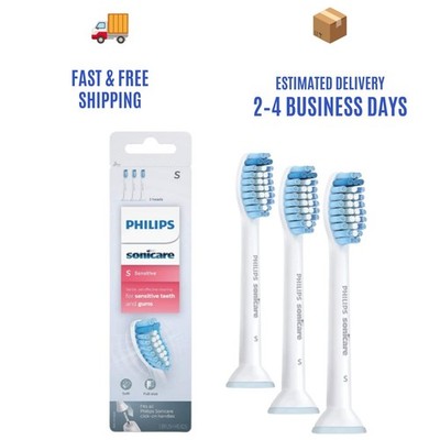 Philips Sonicare HX6053/64 Standard Ultra Soft Sensitive Brush Heads Brand New!!