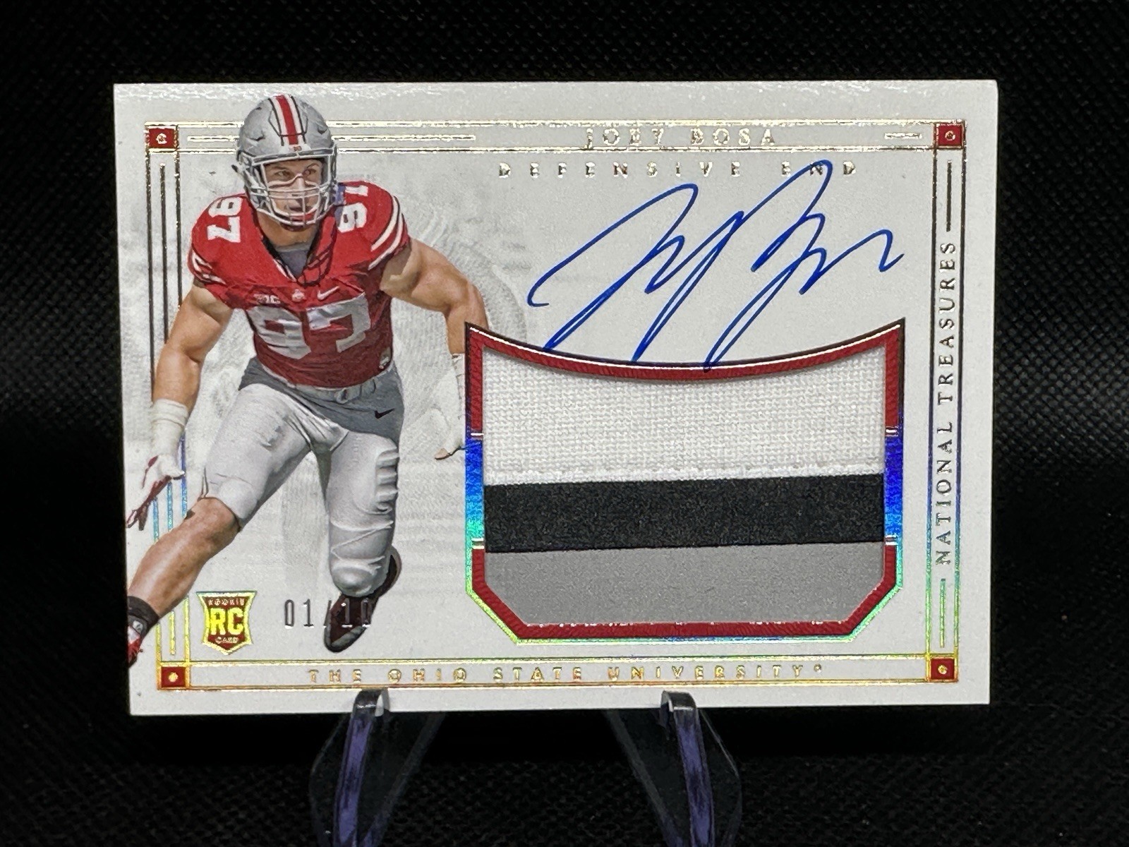 Joey Bosa Panini National Treasures Collegiate #201 Base