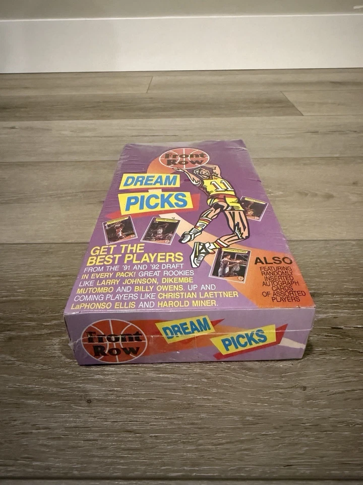 1991-1992 Basketball Front Row Dream Picks Factory Sealed - Image 2 of 4