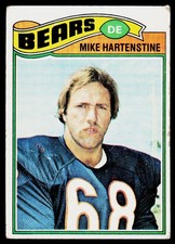 Mike Hartenstine, 1977 Topps, #199, Chicago Bears, RC