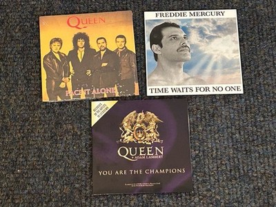 Freddie Mercury Time + Queen Adam Lambert You are the champions + Face It Alone