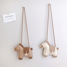 PU Leather Children's Messenger Bag Ins Style Crossbody Bags New Handbags