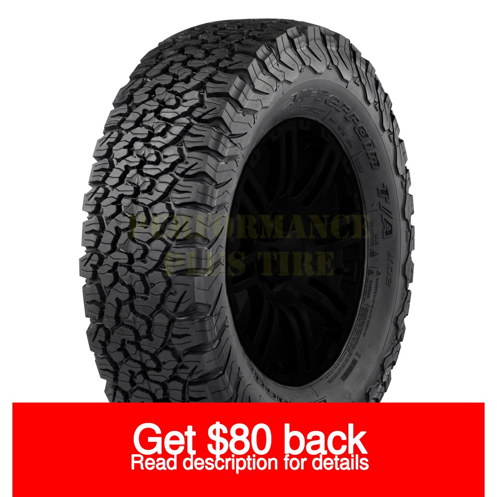 BFGOODRICH All Terrain T/A KO2 35x12.50R22LT 117R 10 Ply