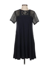 Ann Taylor LOFT Women Black Casual Dress S