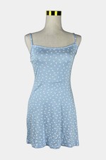 Pretty Little Thing Blue Floral Strappy Dress