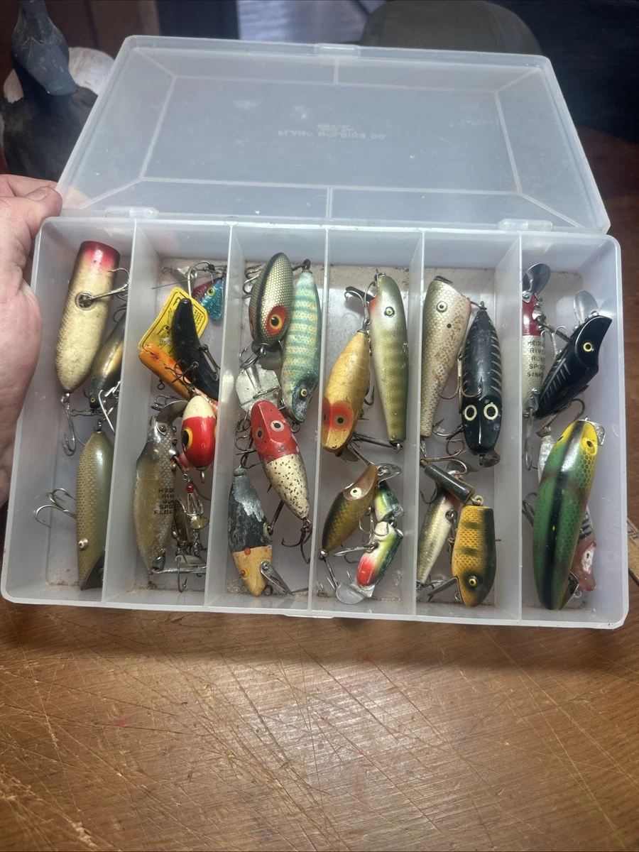 Heddon Original Wooden Vintage Fishing Lures for sale | eBay