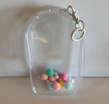 Transparent Clean Plush Bag - Clear
