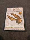 Harry Potter Golden Snitch Pin Badge  24k Gold Plated Limited Edition 5000 New