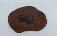 Metal Rooster Wall Decor