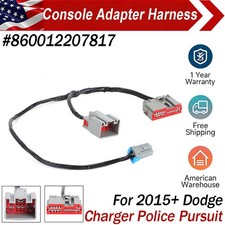 For 2015 Dodge Charger Police Console Power Adapter Harness Usb 12v Lighting