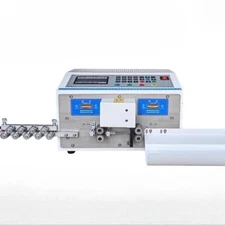 Fully Automatic Computerized Cutting Stripping Wire Stripping Machine 220V