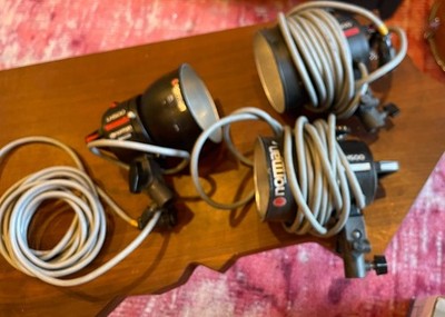 3x Norman LH500 Studio Lampheads  Professional Photography - Please Read