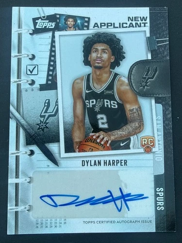 2025-26 Topps - New Applicants Autographs Dylan Harper #NA-DH (AU, RC)