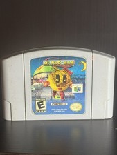 Ms. Pac-Man Maze Madness N64 Nintendo N64, Authentic