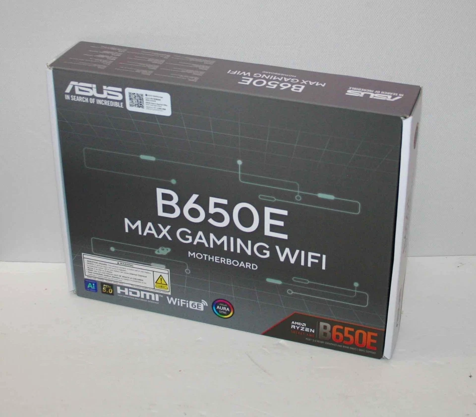 AMD Ryzen 5 7600X AM5 CPU & ASUS B650E MAX Gaming WiFi & G.Skill 32GB Hyper 212 - Image 2 of 4