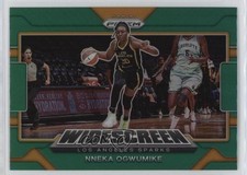 2022 Panini Prizm WNBA Widescreen Green Prizm Nneka Ogwumike #7 12sd