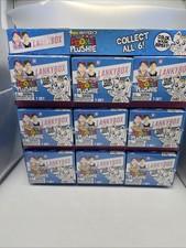 Lot Of 9 LankyBox Mini Mystery Doodle Plushie w/ Display Collectible Blind Box