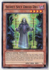 Yugioh - Secret Sect Druid Dru SHSP-EN009 1st Edition - Shadow Specters