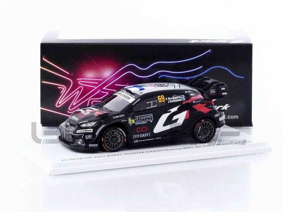 SPARK 1/43 - TOYOTA GR YARIS RALLY1 - RALLYE MONTE-CARLO 2025 S6890 - Photo 1/1